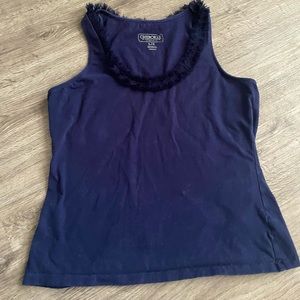 Navy blue Tank Top